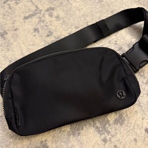 lululemon Black Belt Bag